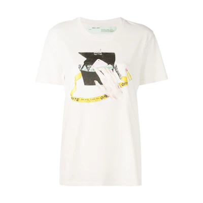 Off-White Bag Graphic T-shirt White/Multicolor
