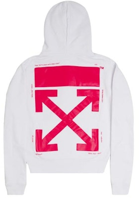Off-White Bart Hoodie White Order Off-White Bart Hoodie White