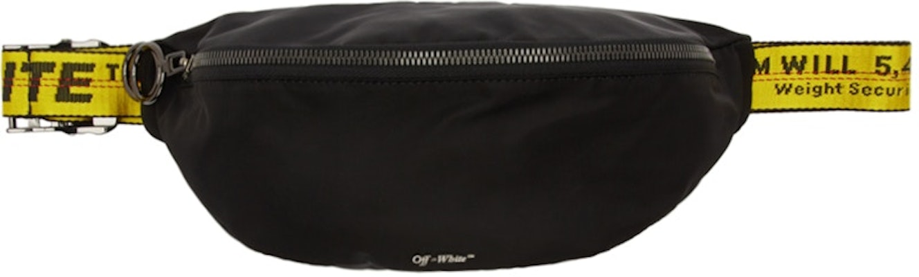 OFF-WHITE Basic Fannypack Black Yellow Buy OFF-WHITE Basic Fannypack Black Yellow