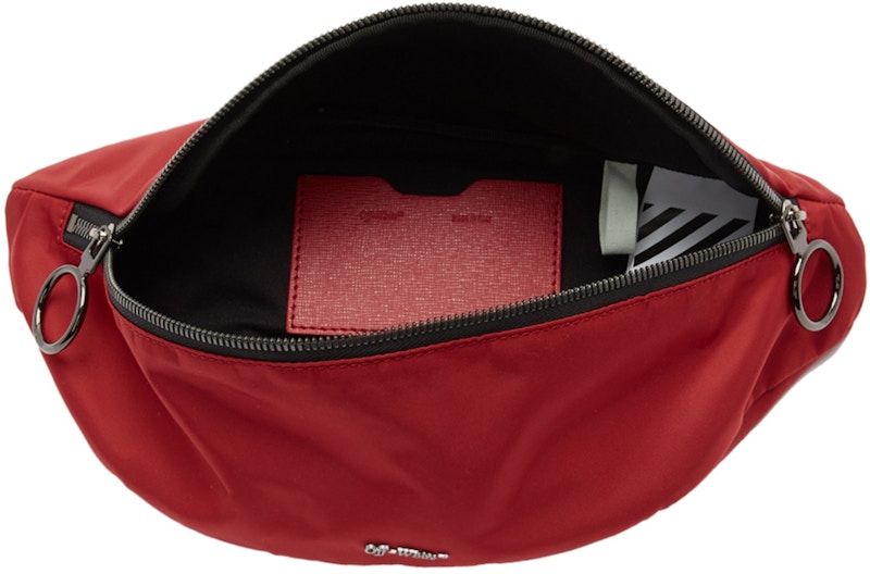 Lookbook OFF-WHITE 基本款红色腰包