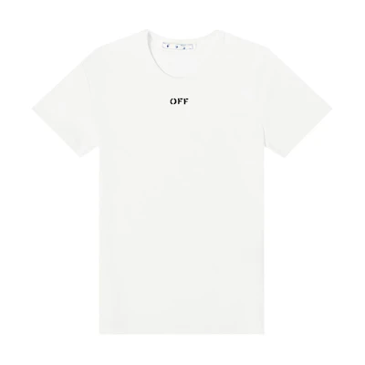 Off-White Basic Ribbed Tee