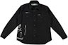Buy Off-White Basquiat Denim Shirt Black/White