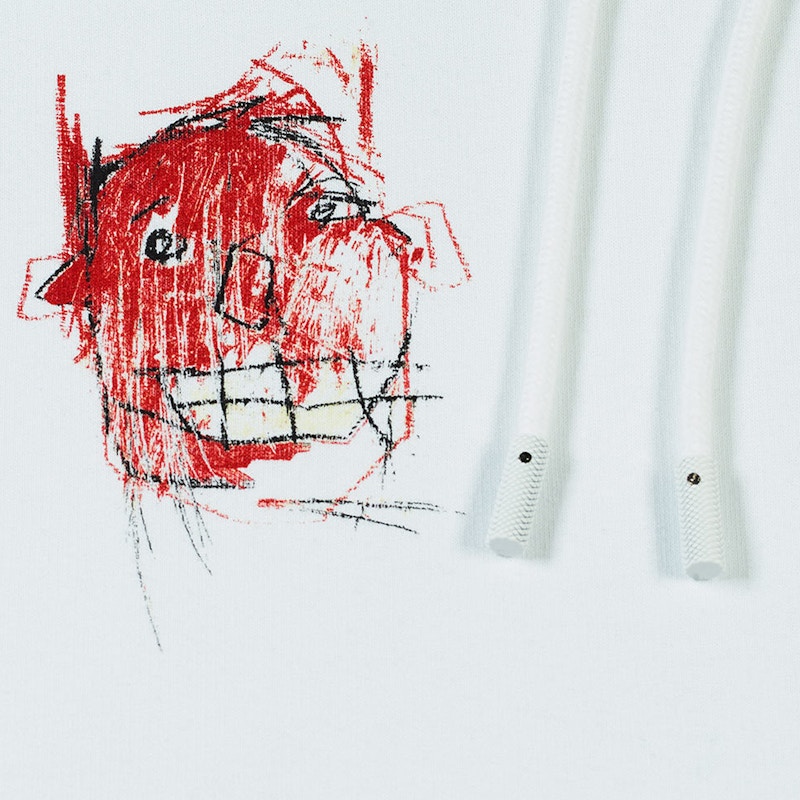 Off-White Basquiat Graphic Hoodie White/Black/Red 圖 3