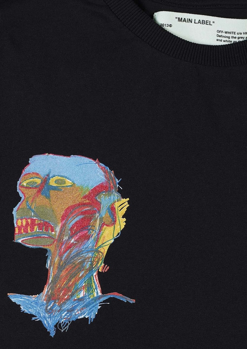 Off-White Basquiat Graphic T-Shirt Black/Multicolor 圖 3