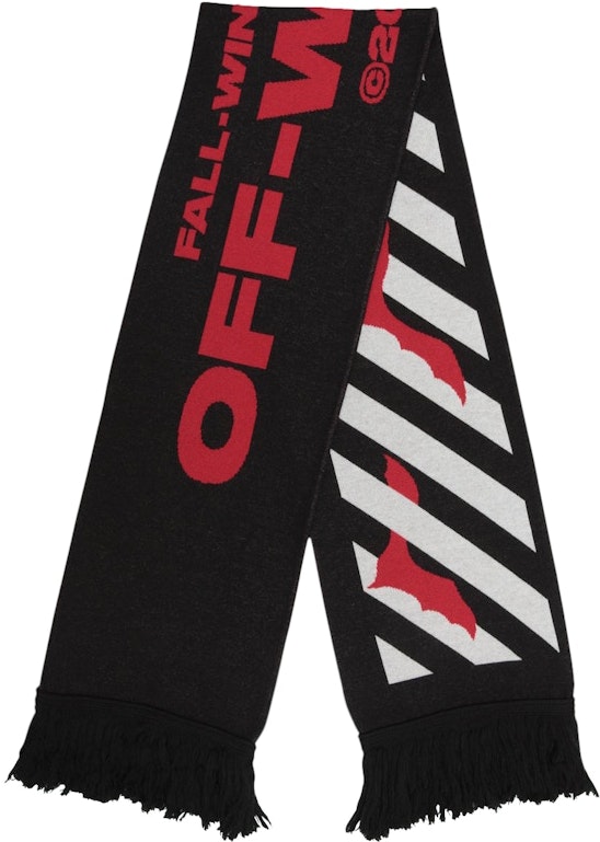 off-white-bats-scarf-black-white-red