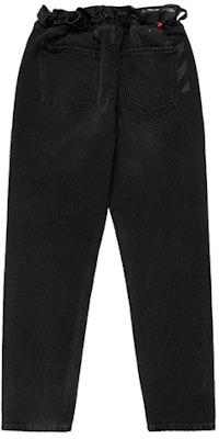 Off-White Belted Low Crotch Slim Fit Denim II Jeans Black Order Off-White Belted Low Crotch Slim Fit Denim II Jeans Black