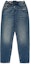 Buy Off-White Belted Low Crotch Slim Fit Denim Jeans Medium Blue/White
