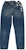 Off-White Belted Low Crotch Slim Fit Denim Jeans Medium Blue/White
