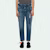 Off-White Belted Low Crotch Slim Fit Denim Jeans Medium Blue/White