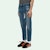 Off-White Belted Low Crotch Slim Fit Denim Jeans Medium Blue/White