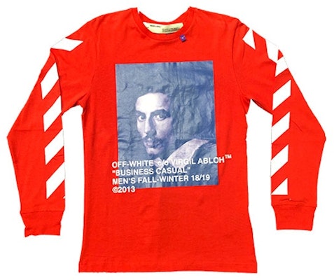 Off-White Bernini Baju Lengan Panjang Merah Buy Off-White Bernini Baju Lengan Panjang Merah