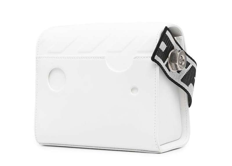 Order OFF-WHITE Binder 18肩包 SS22斜纹压花白黑色