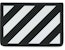 Off-White Binder Card Holder Black/White