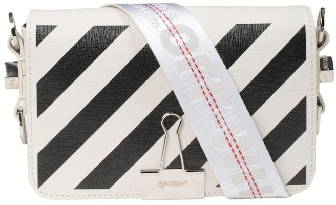 Bolso Mini OFF-WHITE Binder Clip Diagonal Blanco/Negro Buy Bolso Mini OFF-WHITE Binder Clip Diagonal Blanco/Negro