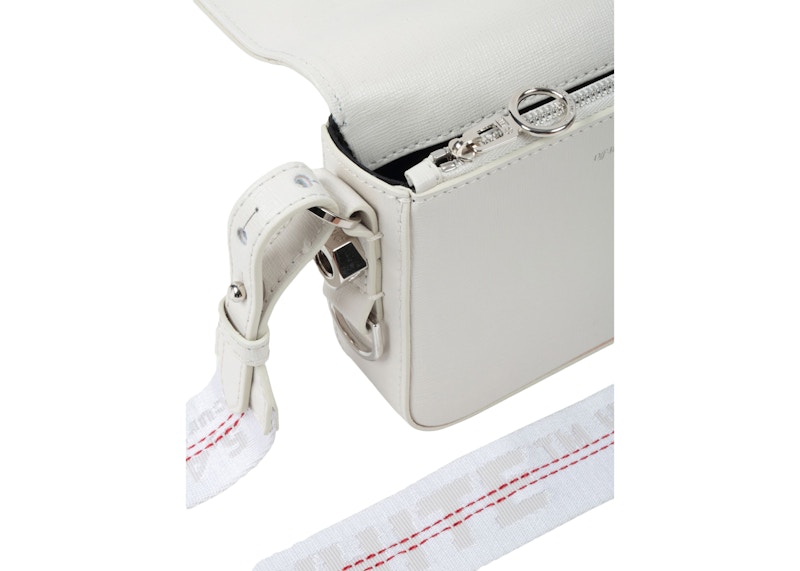 Lookbook Bolso Mini OFF-WHITE Binder Clip Diagonal Blanco/Negro
