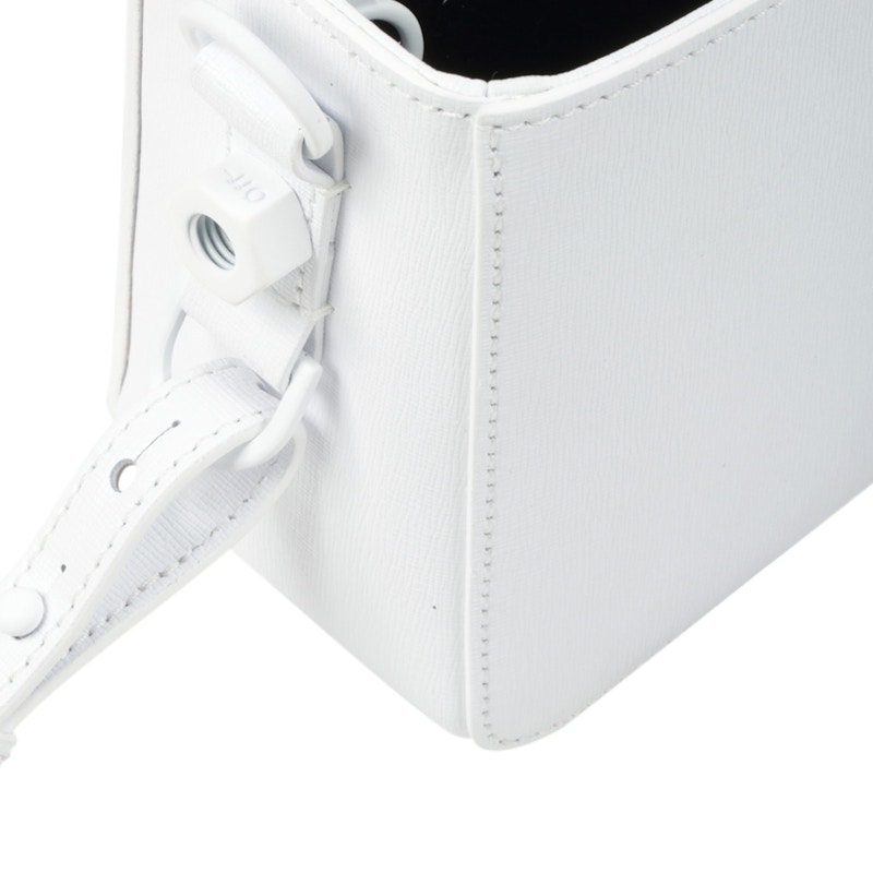 Order Beg OFF-WHITE Binder Clip Corak Putih Hitam