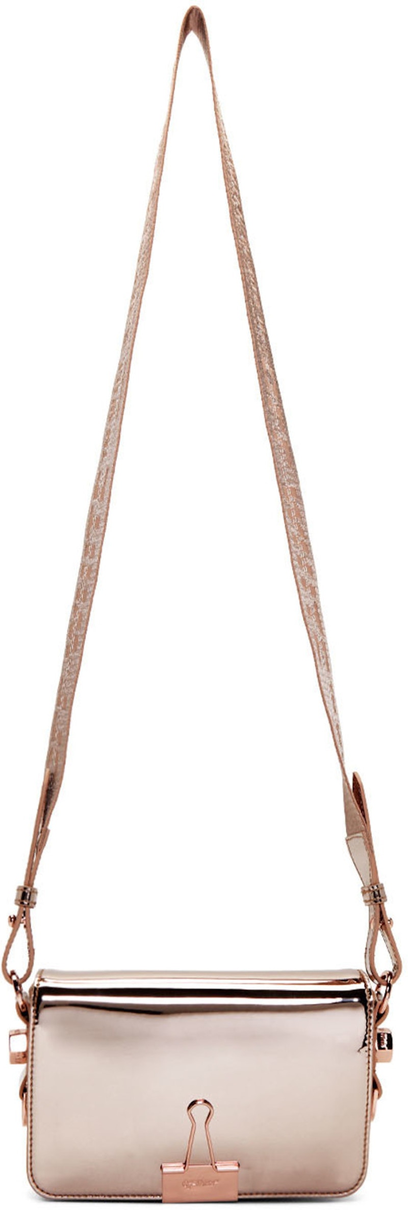 OFF-WHITE Binder Clip Bag Mirror Mini Rame