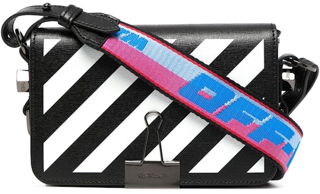 Bolso OFF-WHITE Binder Clip Hombro Negro Blanco Azul Rosa Buy Bolso OFF-WHITE Binder Clip Hombro Negro Blanco Azul Rosa