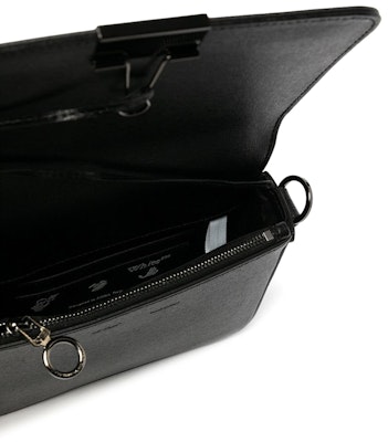 OFF-WHITE Binder Clip Shoulder Bag Black White Blue Pink Lookbook OFF-WHITE Binder Clip Shoulder Bag Black White Blue Pink