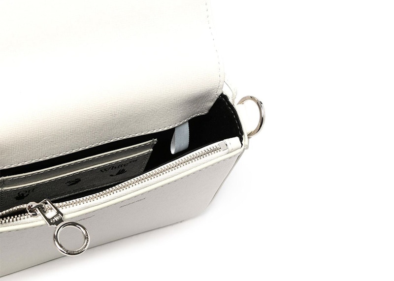 OFF-WHITE Binder Clip Shoulder Bag White Black Blue Pink 圖 3