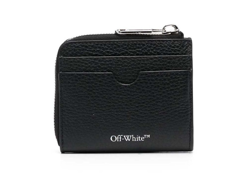 Off-White Binder Leather Card Holder Black 圖 2