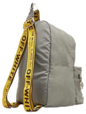 Off-White 灰色尼龍迷你書包 Order Off-White 灰色尼龍迷你書包