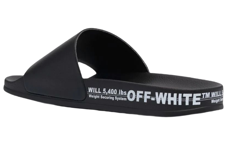 Off-White Black 'Industrial Slide' 圖 3