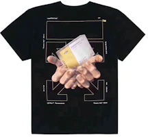 OFF-WHITE Black Back Medication Box Arrows T-Shirt OMAA002G20JER0071088 OFF-WHITE Black Back Medication Box Arrows T-Shirt OMAA002G20JER0071088