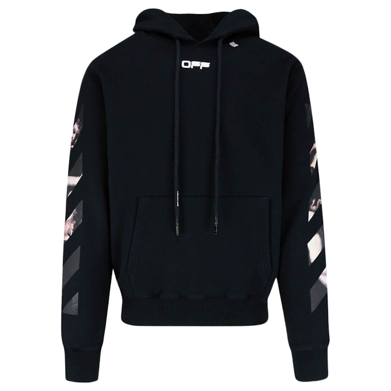 Off-White Black Caravaggio Arrows Slim Hoodie