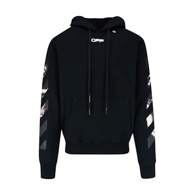 Off-White Black Caravaggio Arrows Slim Hoodie