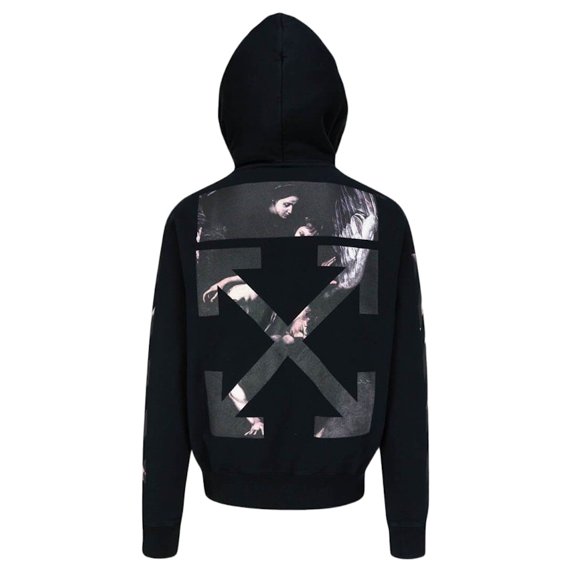 Off-White Black Caravaggio Arrows Slim Hoodie 圖 2