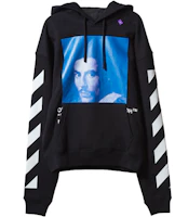 OFF-WHITE Black Character Print Long-Sleeve Hoodie OMBB037f181920111030 OFF-WHITE Black Character Print Long-Sleeve Hoodie OMBB037f181920111030