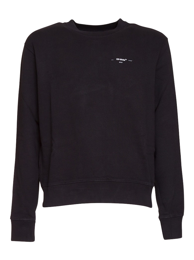 Off-White Black Logo Sweatshirt Black/White