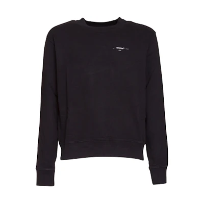 Off-White Black Logo Sweatshirt Black/White