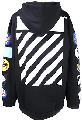 Off-White 黑色長袖拉鍊外套 配繡徽細節 OMBB009F161920891001 Buy Off-White 黑色長袖拉鍊外套 配繡徽細節 OMBB009F161920891001