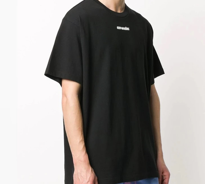 OFF-WHITE Black Marker Arrow Graphic Round Neck Tee OMAA038E20JER0021045 圖 6