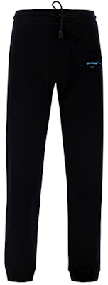 OFF-WHITE Black Multicolor Printed Knit Sweatpants OMCH008F181920321088 Order OFF-WHITE Black Multicolor Printed Knit Sweatpants OMCH008F181920321088
