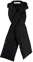 OFF-WHITE Black Polyester Scarf/Neck Warmer OMMA021F21FAB0011010 OFF-WHITE Black Polyester Scarf/Neck Warmer OMMA021F21FAB0011010