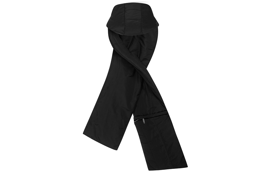 Lookbook OFF-WHITE Black Polyester Scarf/Neck Warmer OMMA021F21FAB0011010