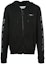 Buy OFF-WHITE ブラック プリント フーディー レギュラーフィット スウェットシャツ OMBB033E181920021001