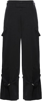 OFF-WHITE Seluar Kargo Hitam Straight-Leg Loose Fit Kasual. OMCE044C99FAB0011000 Lookbook OFF-WHITE Seluar Kargo Hitam Straight-Leg Loose Fit Kasual. OMCE044C99FAB0011000