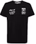 Lookbook OFF-WHITE Black T-Shirt with Mona Lisa Print OMAA038S191850051020