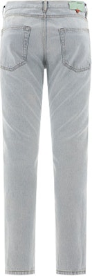 Off-White Bleached Slim Fit Denim Jeans Bleach/Mint Order Off-White Bleached Slim Fit Denim Jeans Bleach/Mint