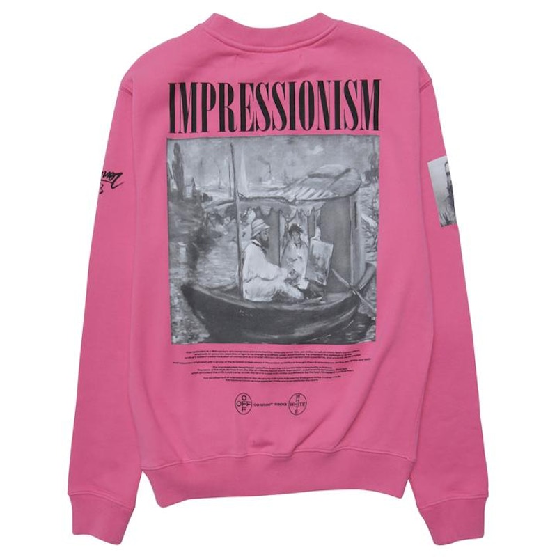 Off-White Boat Print Sweatshirt Pink/Black 圖 2