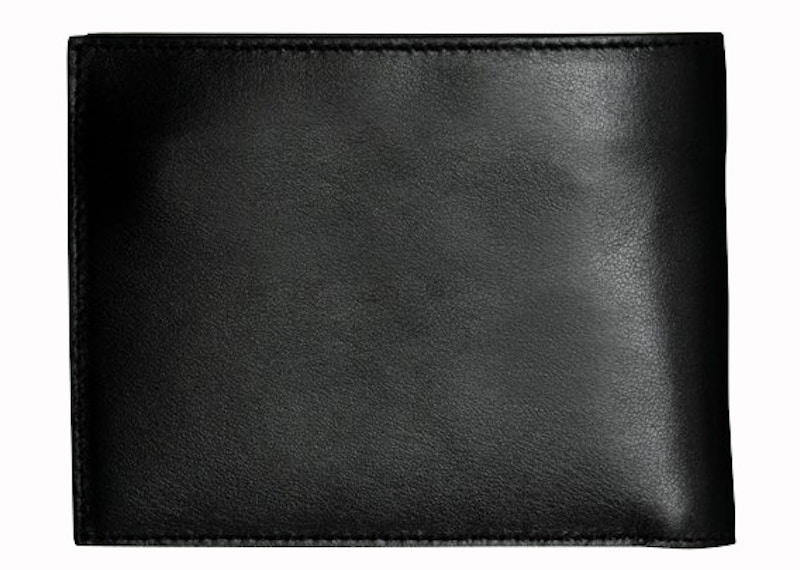 Order Dompet OFF-WHITE Bold Quote "FOR MONEY" Hitam