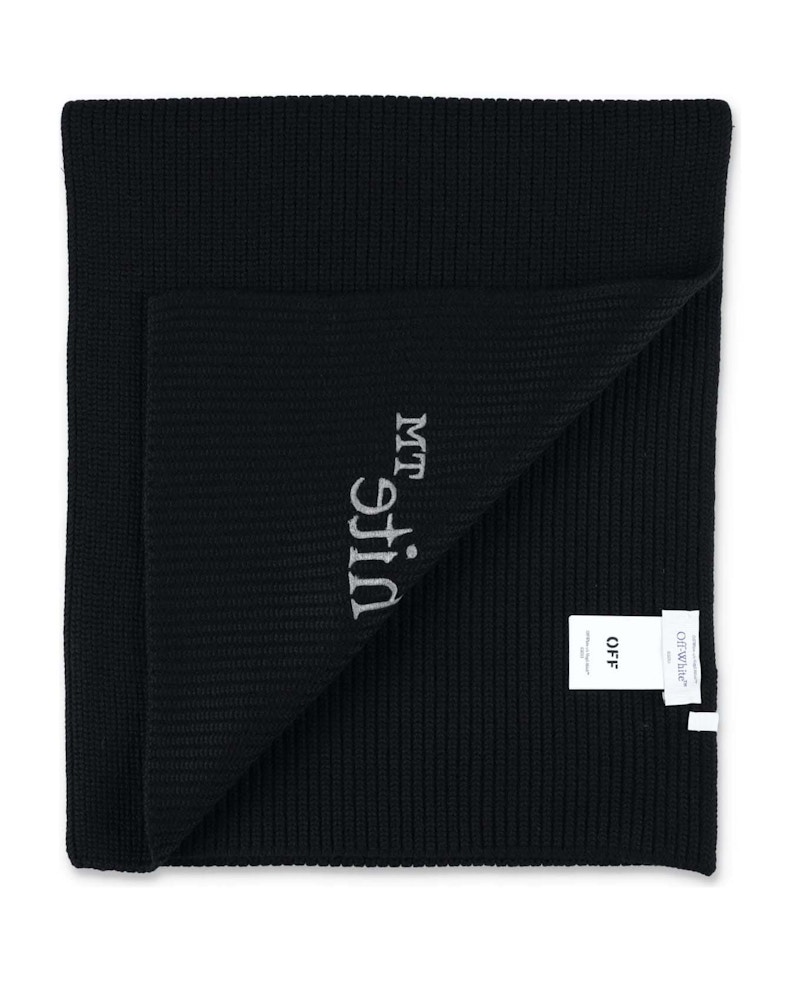 Order Off-White Bookish Selendang Turtur Hitam/Putih