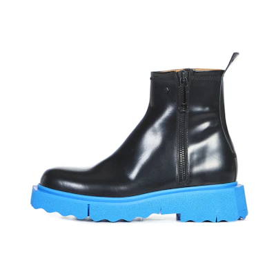Off-White Boots 'Black Blue'