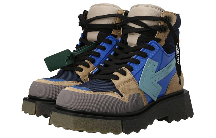 Off-White Boots 'Grey Leather' 圖 2