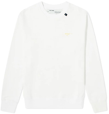 오프화이트 브러시 스트로크 화살표 그래픽 스웨트셔츠 화이트 OMBA025F19E300100160 Lookbook 오프화이트 브러시 스트로크 화살표 그래픽 스웨트셔츠 화이트 OMBA025F19E300100160