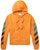 Off-White Brushed Arrows Mohair Zip Up Hoodie Orange/Multicolor